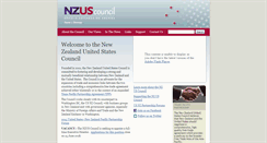 Desktop Screenshot of nzuscouncil.com